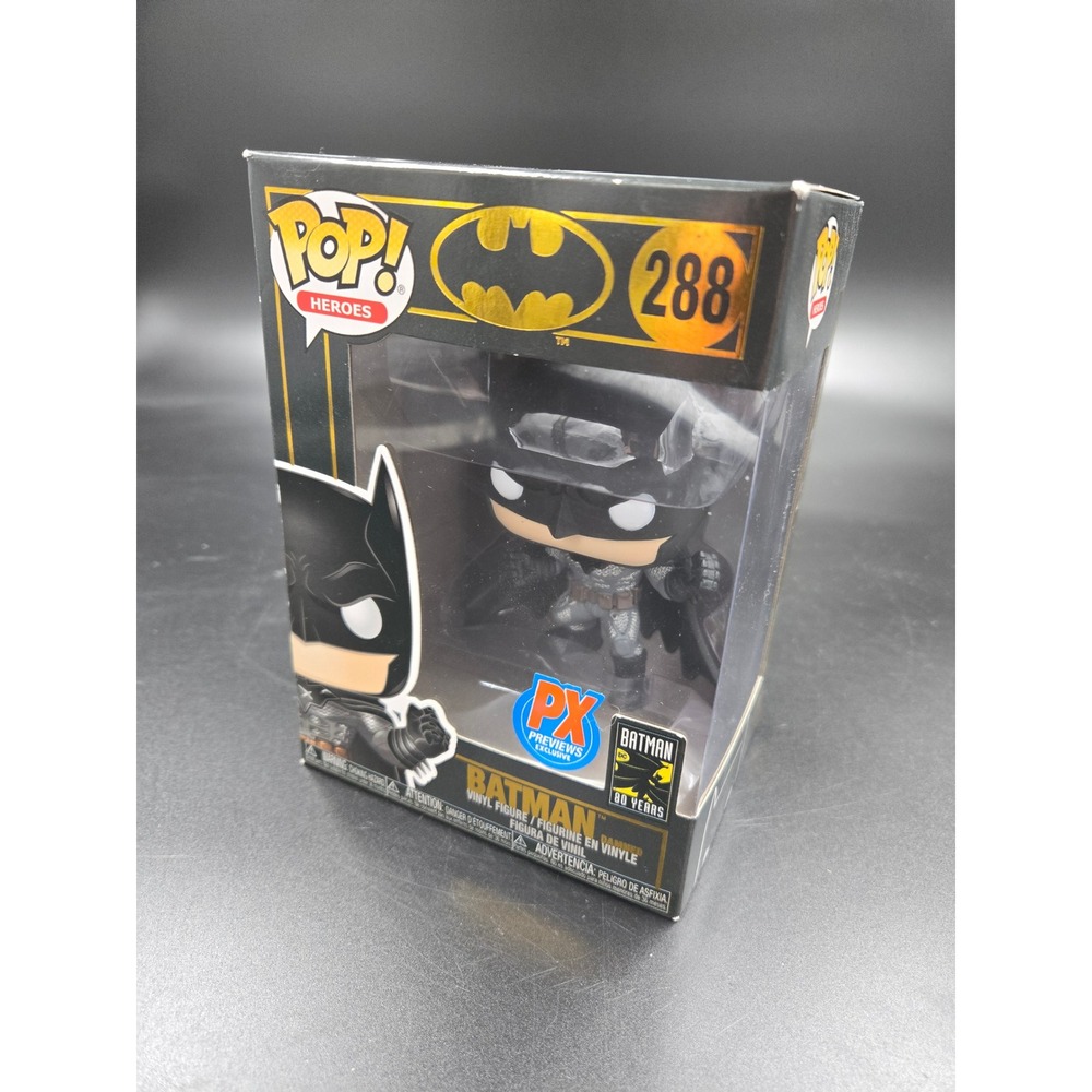 Funko Pop Batman 288 PX Previews Exclusive 80 Years DC Super Heroes Vinyl Figure